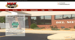 Desktop Screenshot of maysealing.com