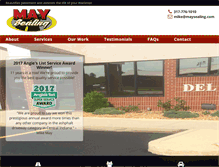 Tablet Screenshot of maysealing.com